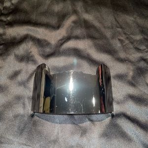 Smoke tinted visor